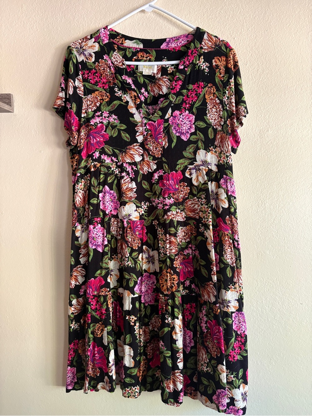Maeve by Anthropologie Harper Tiered Tunic Dress